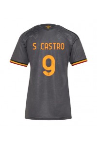 AS Roma Santiago Castro #9 Fotballdrakt Tredje Klær Dame 2026-27 Korte ermer